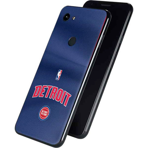 NBA Detroit Pistons Jersey Google Pixel 3a XL Skin